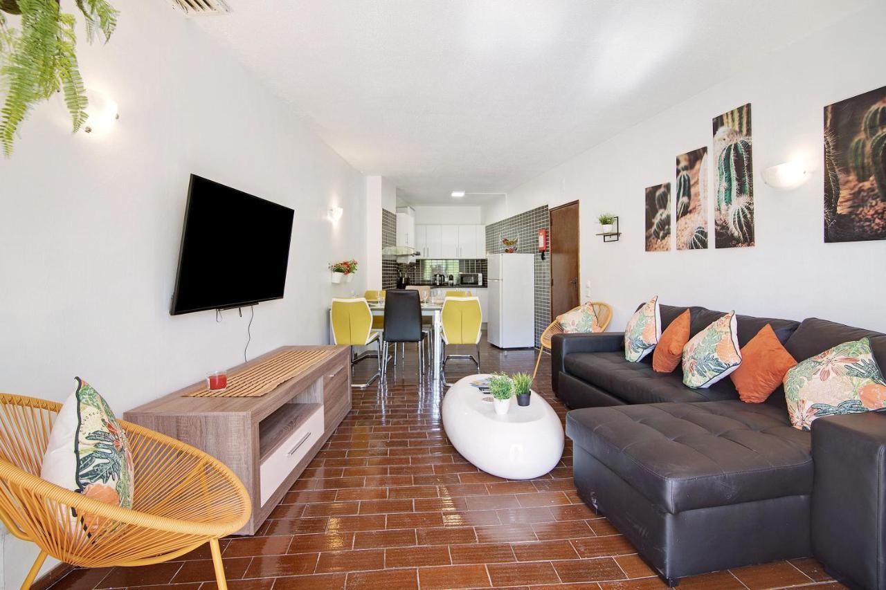 Hanna'S Sunny Apartment Albufeira Bagian luar foto