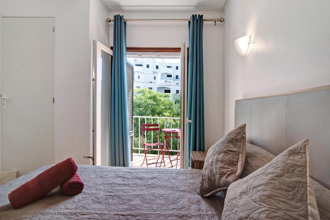 Hanna'S Sunny Apartment Albufeira Bagian luar foto