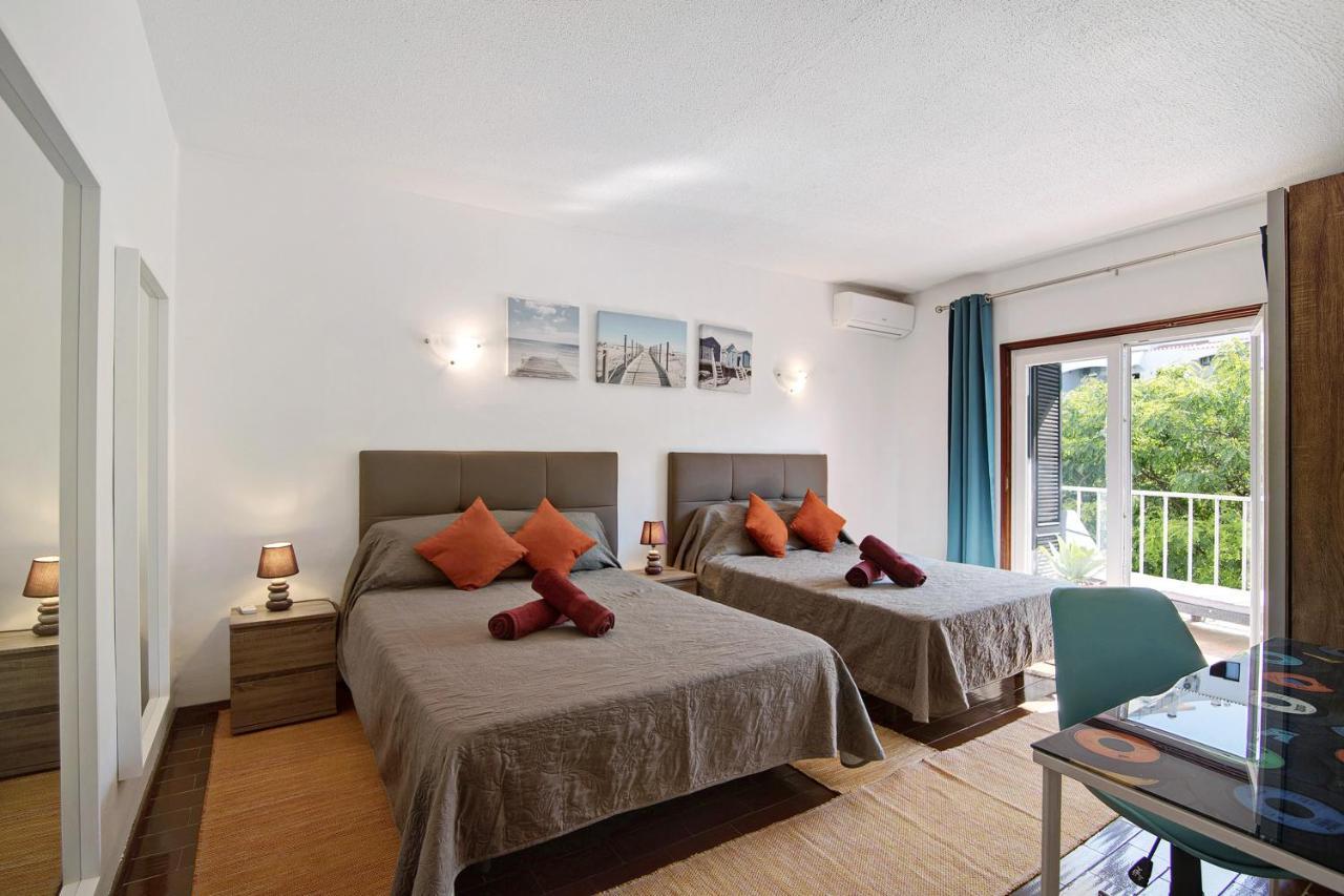 Hanna'S Sunny Apartment Albufeira Bagian luar foto