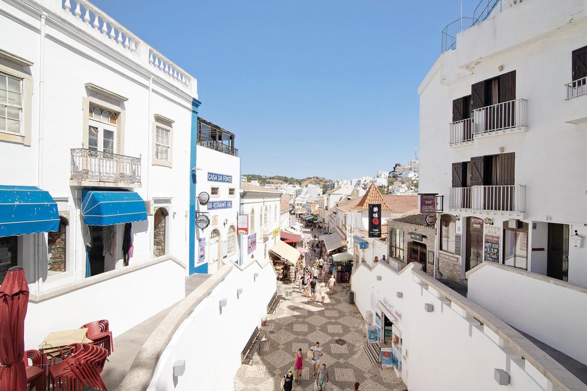 Hanna'S Sunny Apartment Albufeira Bagian luar foto