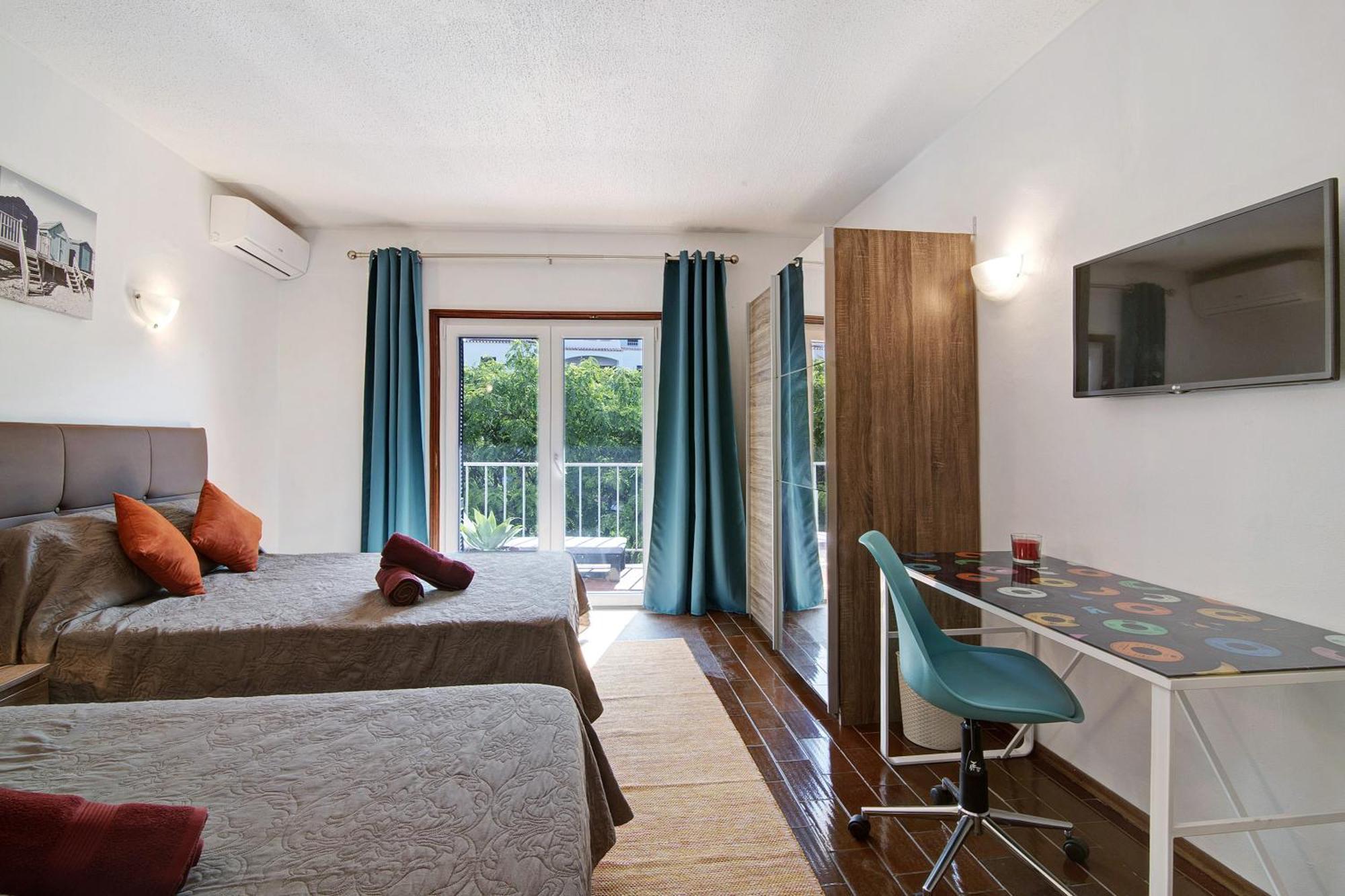 Hanna'S Sunny Apartment Albufeira Bagian luar foto