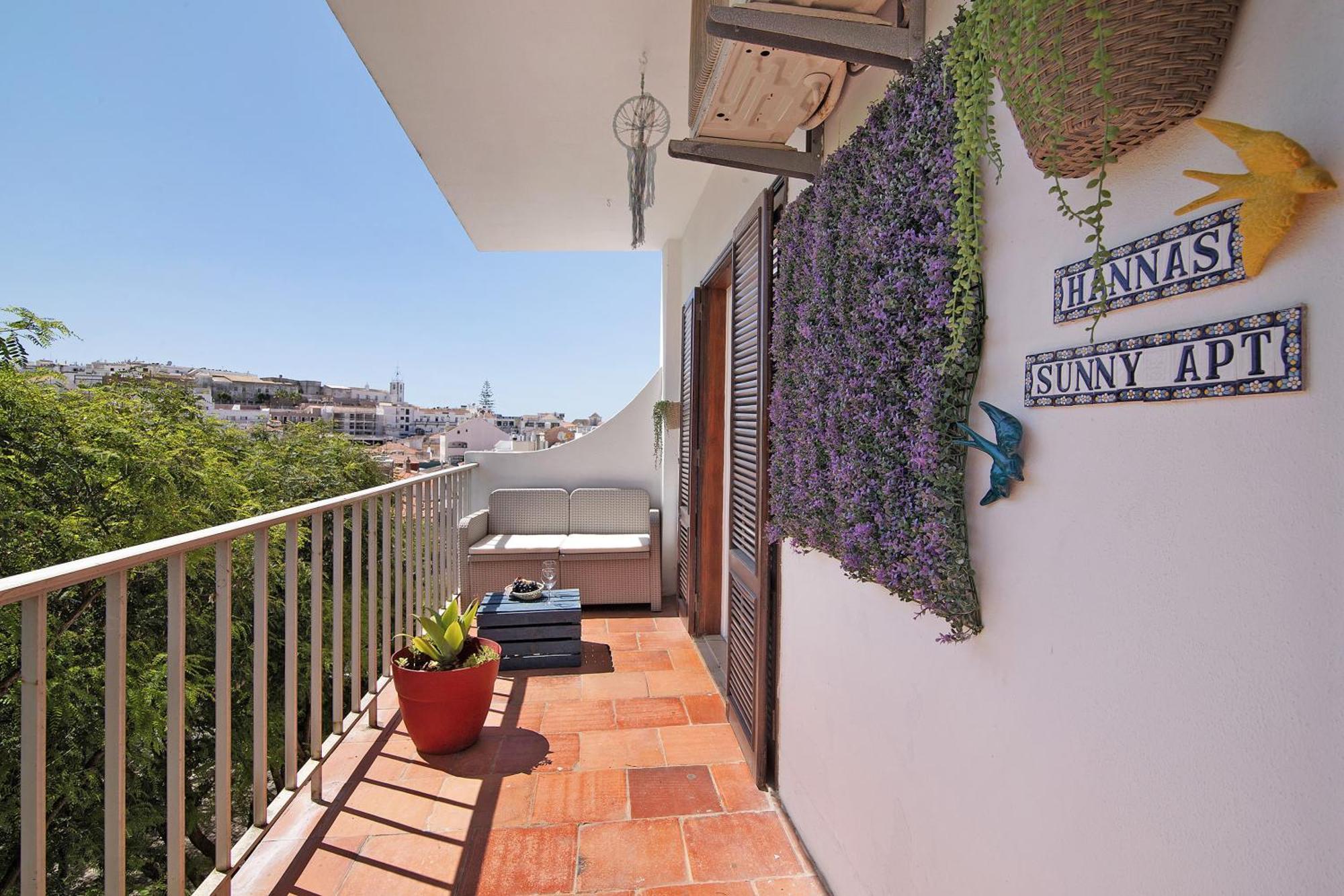 Hanna'S Sunny Apartment Albufeira Bagian luar foto